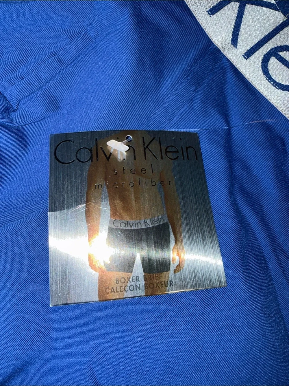 Calvin Klein Boxer Briefs micro steele